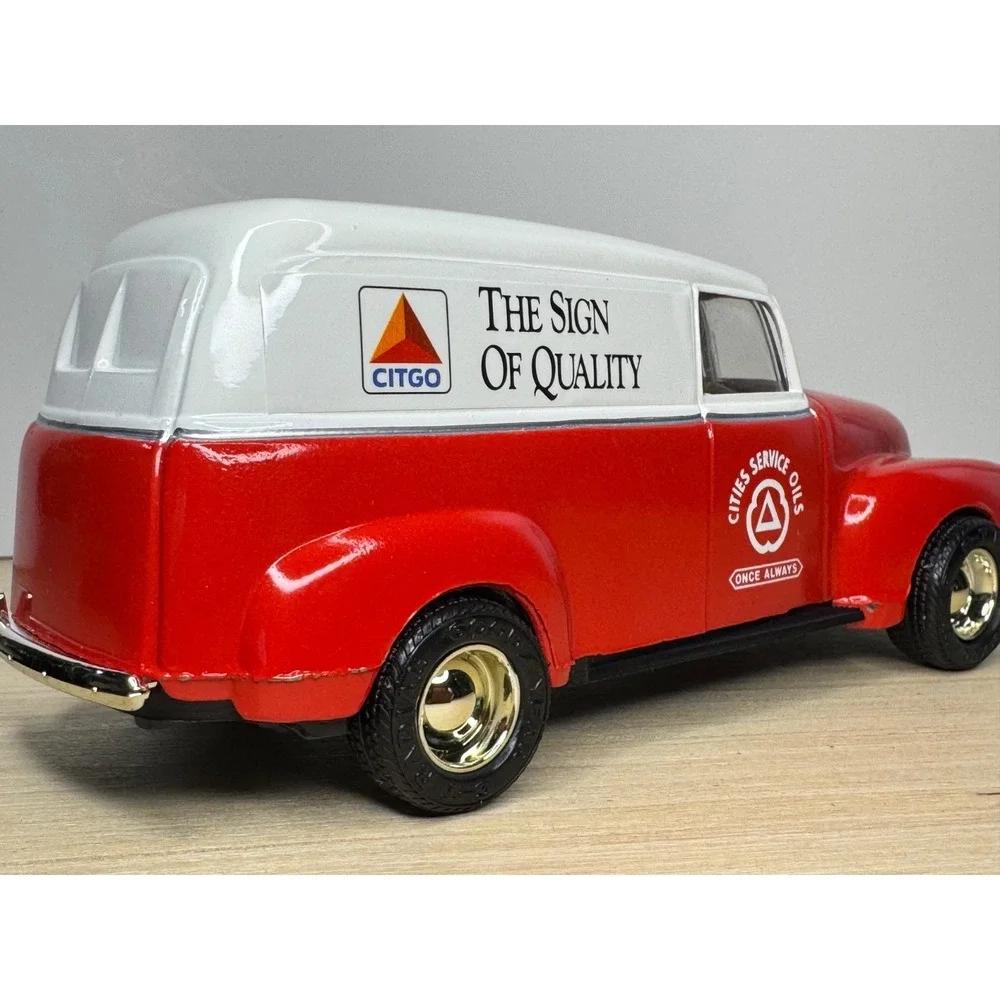 ERTL 1950 Chevy Panel Delivery Truck CITGO #4 Locking Coin Bank 9873 BNIB